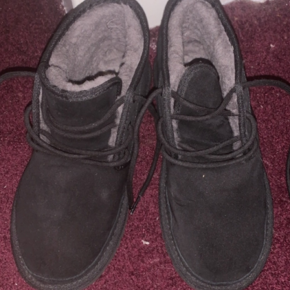 black ugg boots